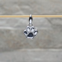 Orecchini A Perno Argento 925 Con Stampa Zampa – Regalo Per Amanti Animali, Disponibili Anche Placcati Oro