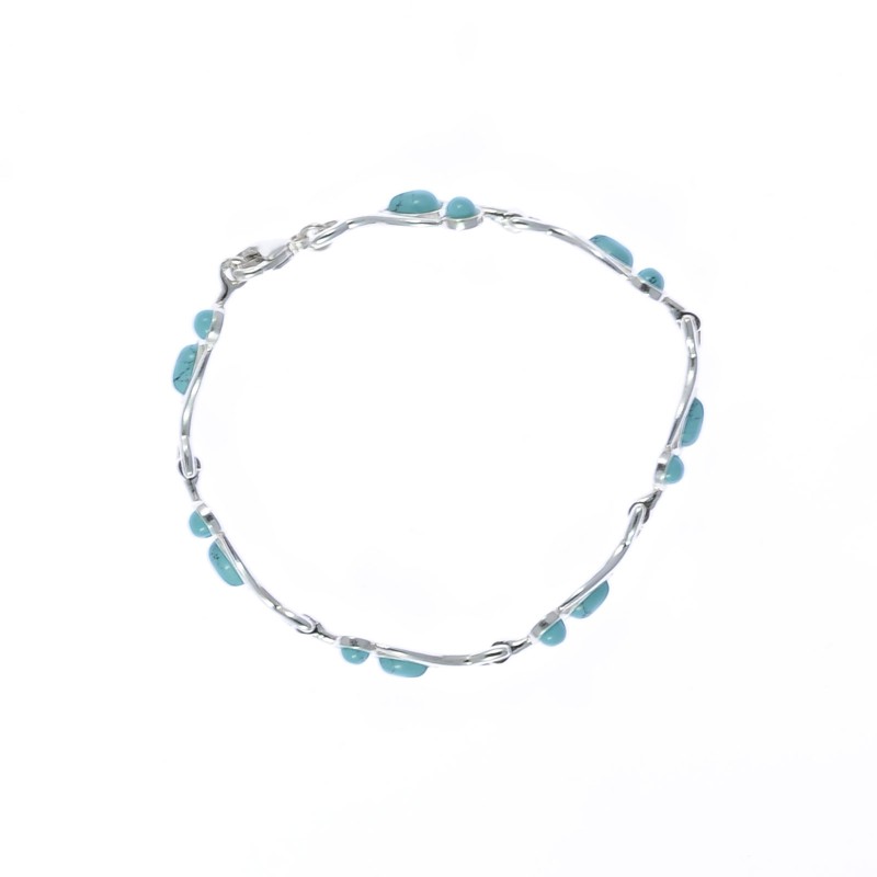 Bracciale Tennis Donna Stroili In Argento 925 E Cubic Zirconia Blu - Verre Gioielli