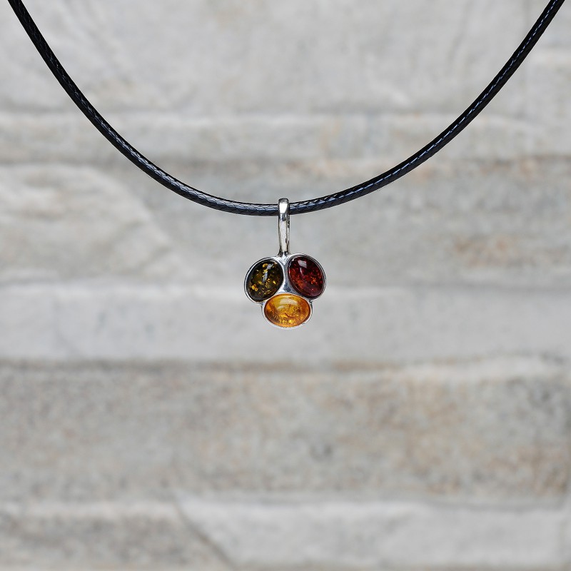 Orecchini Pendenti In Ambra Baltica E Argento 925 – Modello Victoria, Multicolore, Autentici Con Certificato - 2